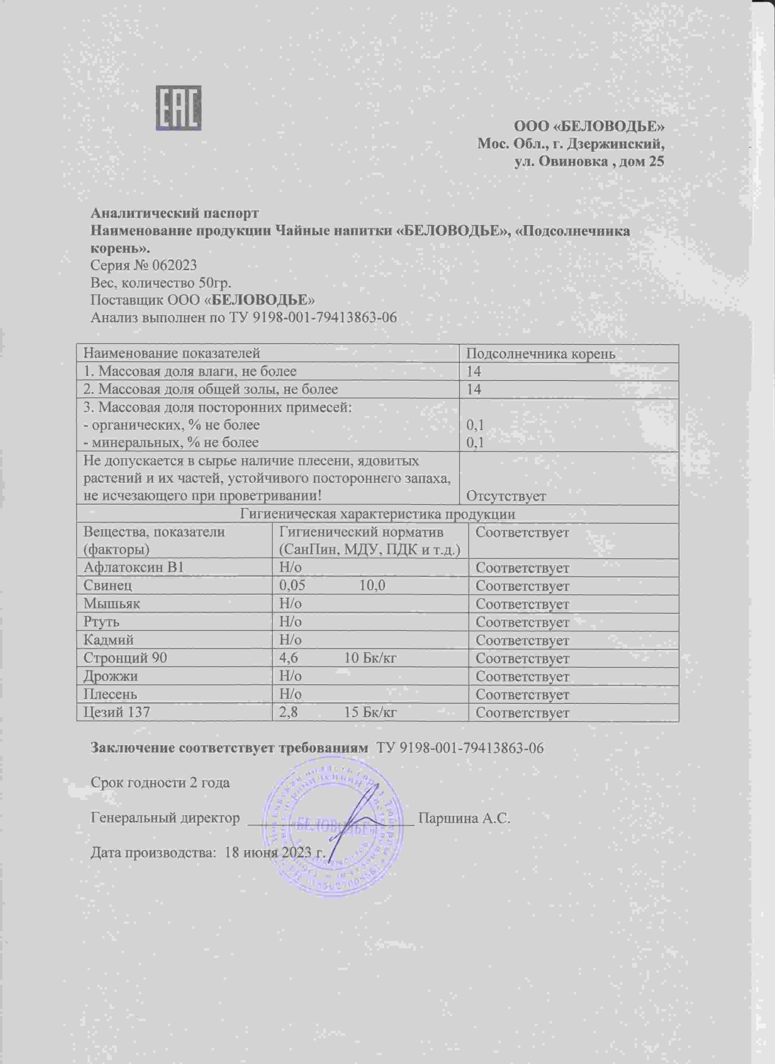 Паспорт №062023